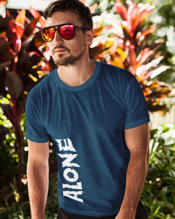 Alone T-Shirts For Men - Image 2